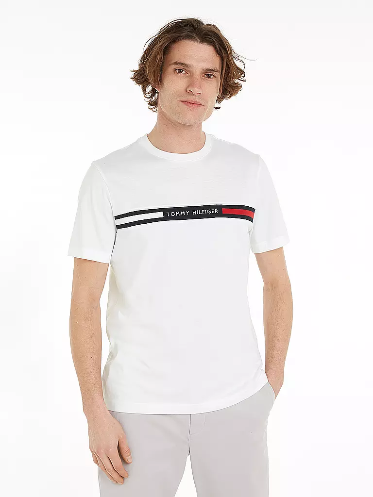 TOMMY HILFIGER T-Shirt weiss