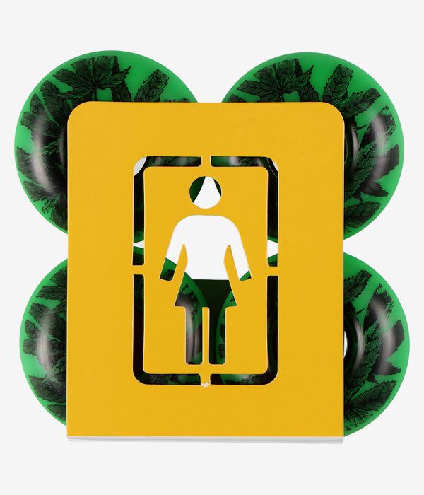 Girl Smoke Session Cruiser Rollen (green) 54mm 80A 4er Pack