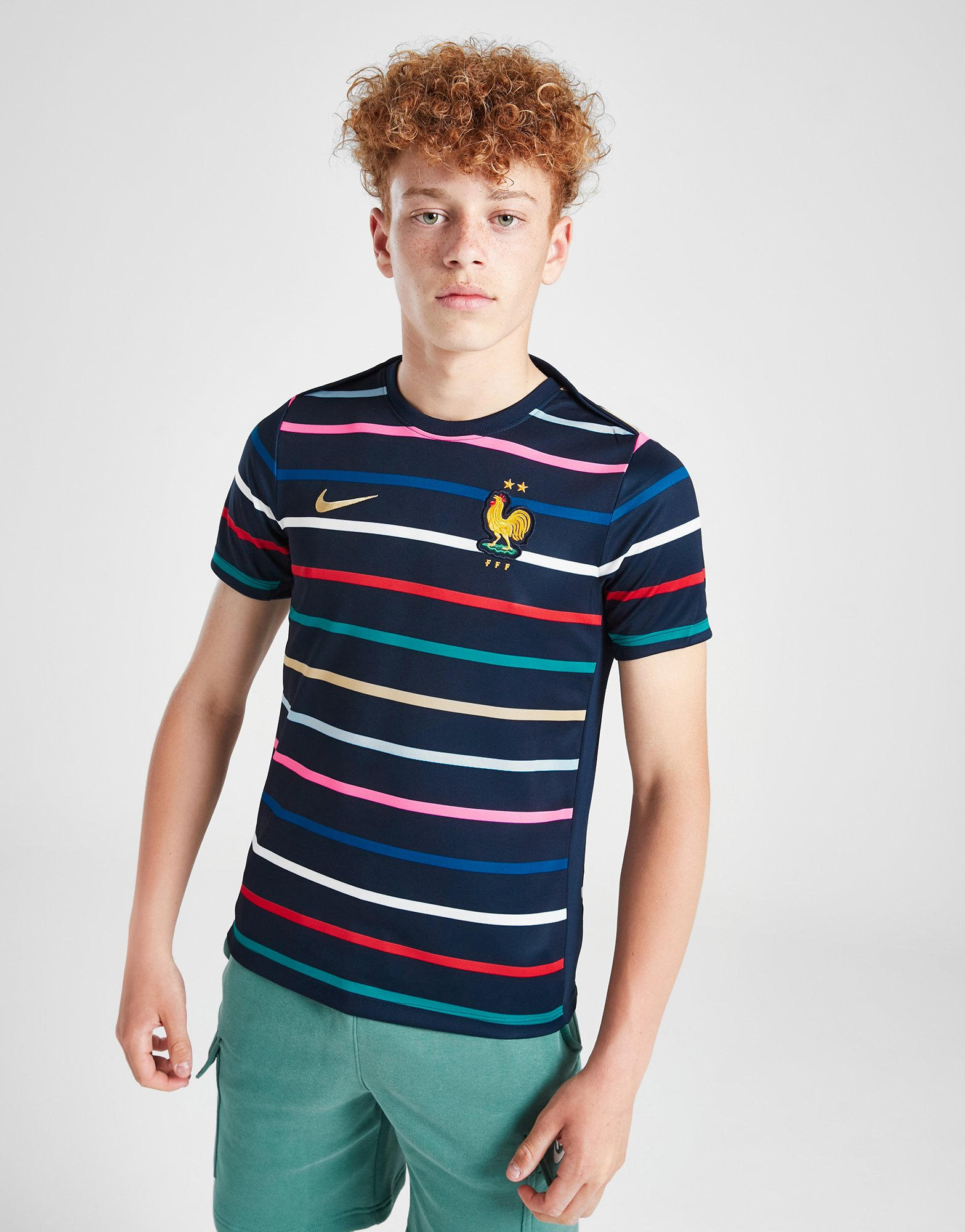 Nike Maillot Avant-Match France Junior