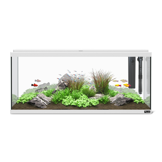 Aquarium Aqua Smart 80 Led équipé blanc L. 80.0 P. 30.0 H. 37.0 cm