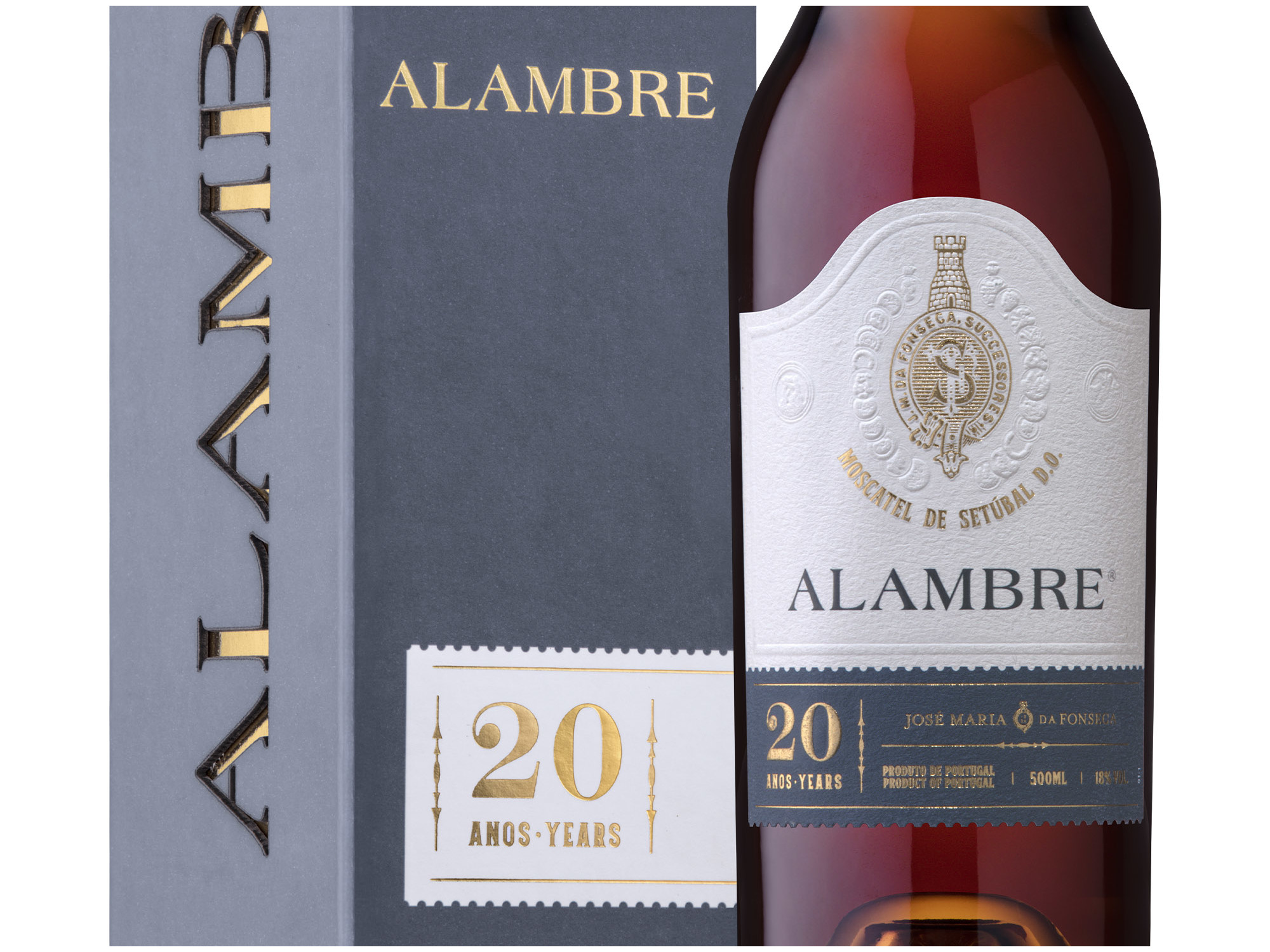 MOSCATEL ALAMBRE 20 ANOS SETÚBAL 0.50 L