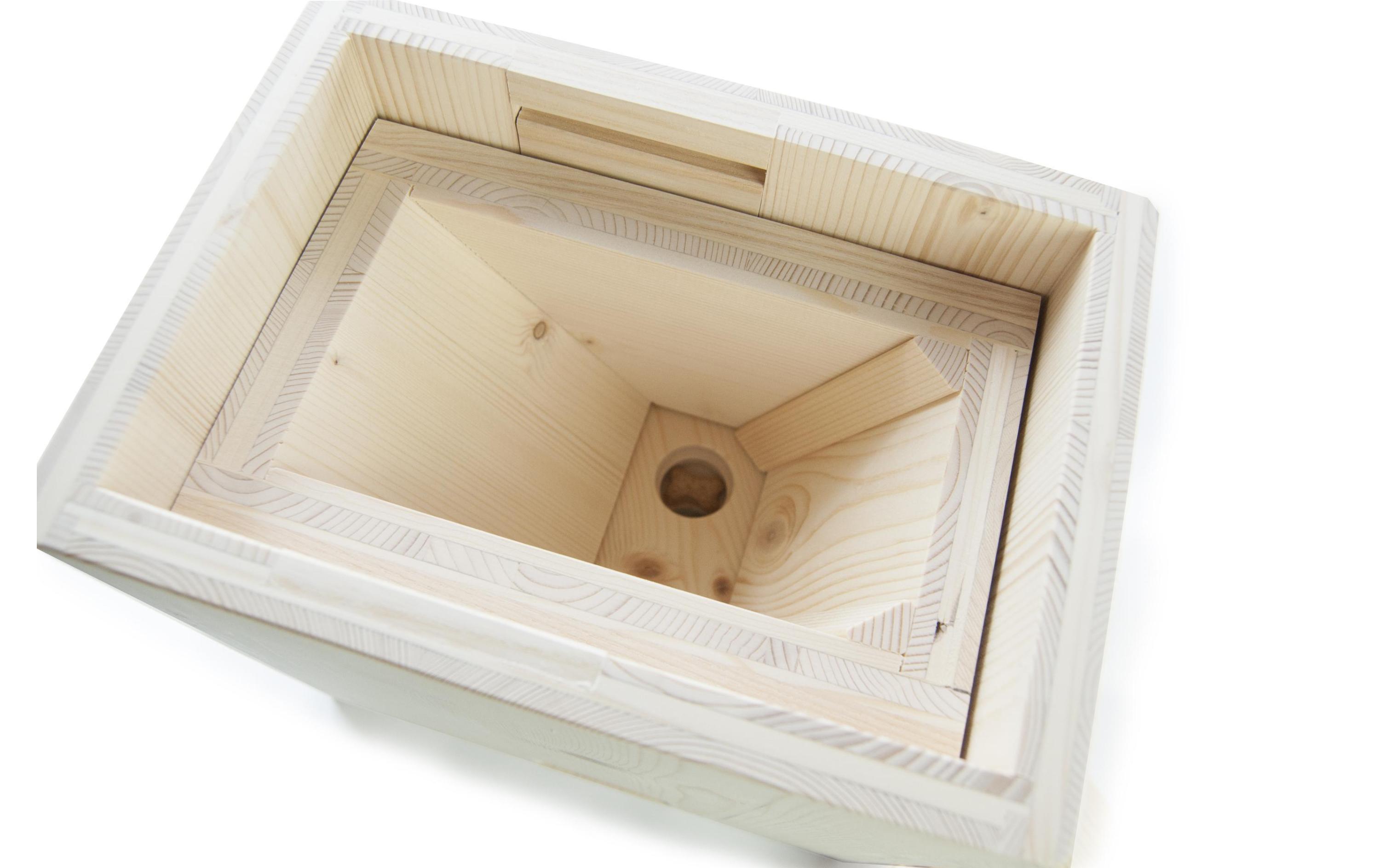 Strategie-Spiel Futtermühle Futterautomat<br>Holzspiel für 