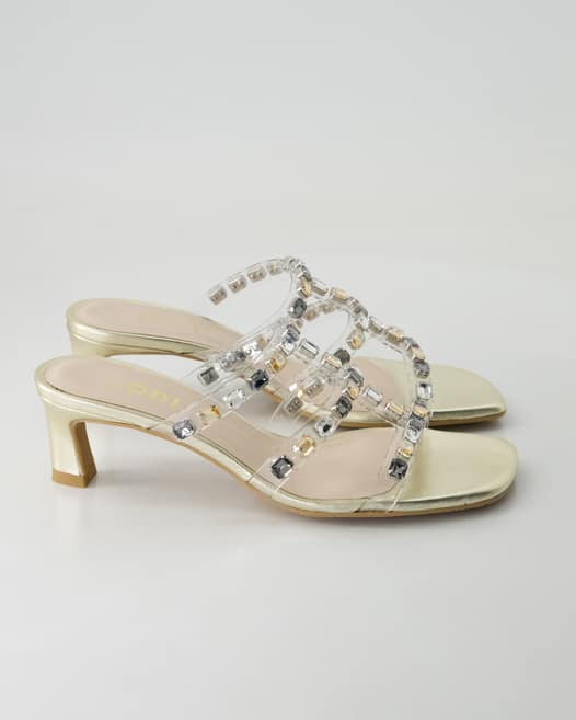 Lodilove Chelisa Pantoletten in Gold