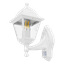 Vegglampe med bevegelsessensor IP44 E27