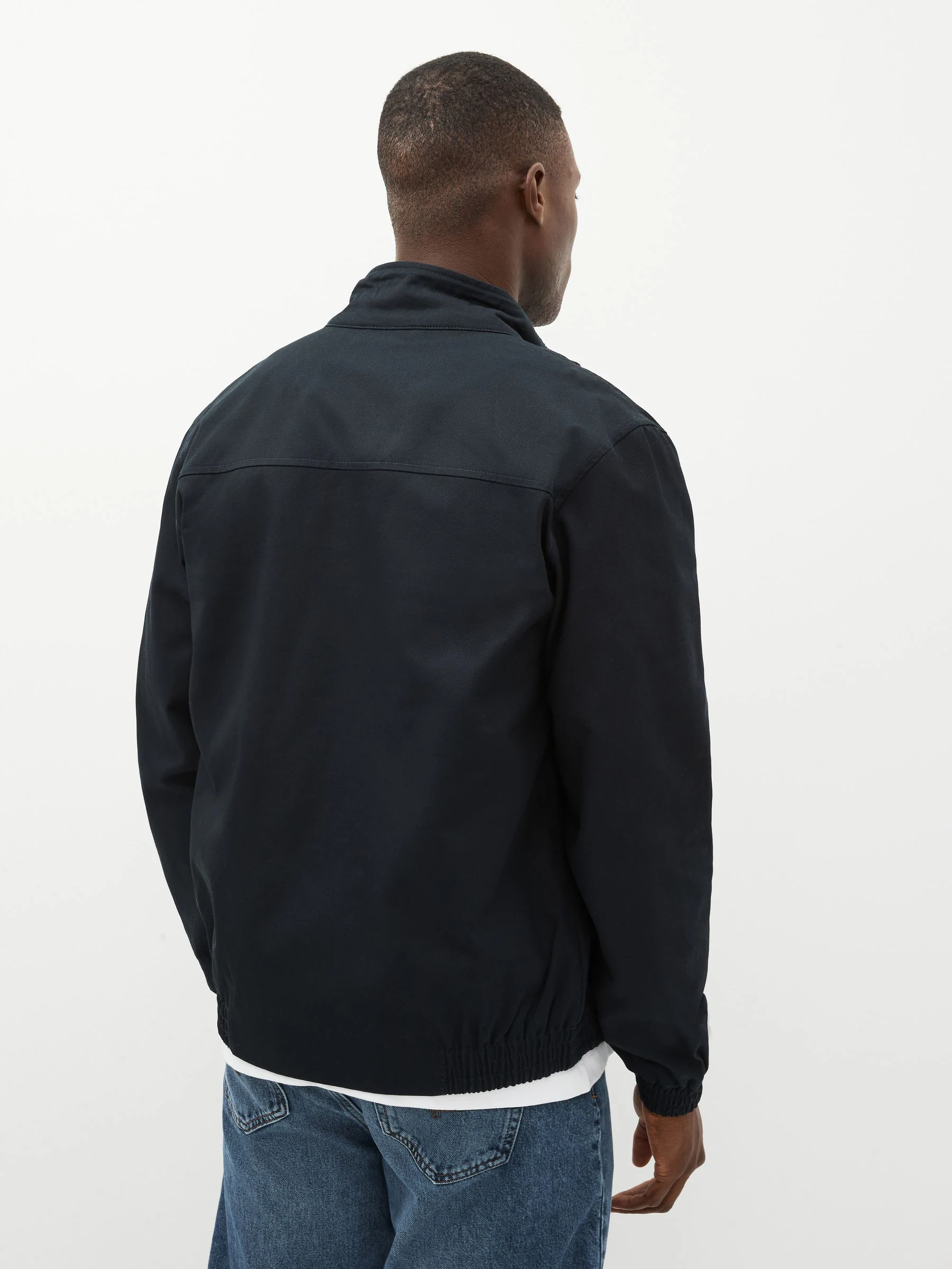Marineblauw - Lyle & Scott Harrington jack