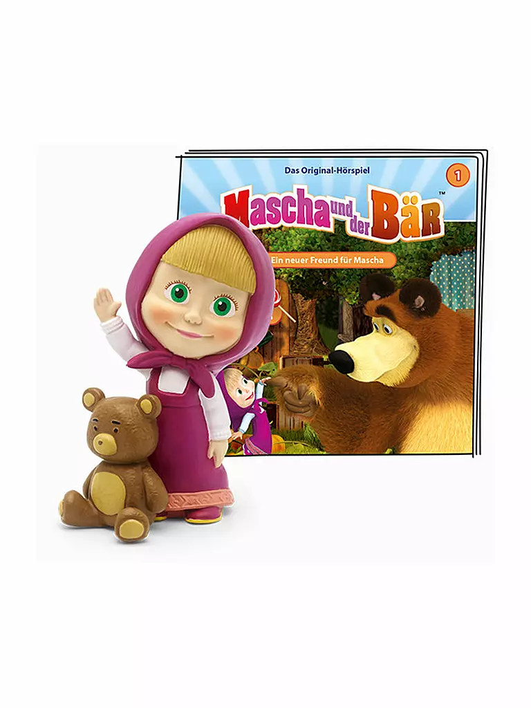 TONIES Hörfigur - Mascha und der Bär - Ein neuer Freund für Mascha keine Farbe