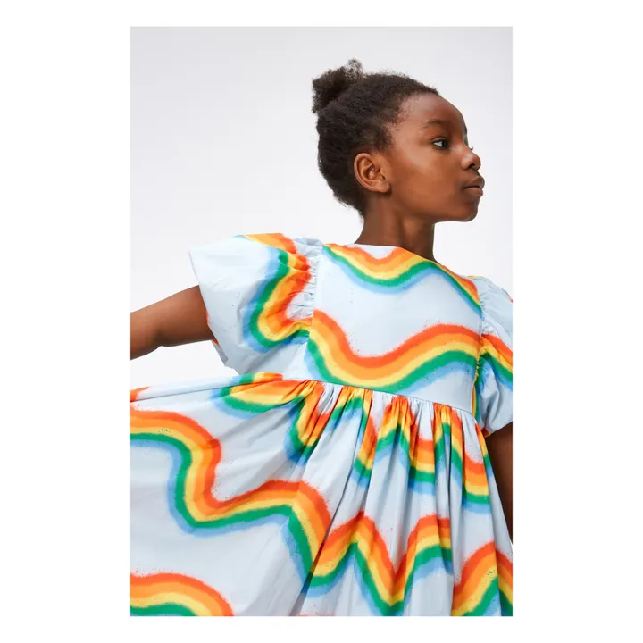 Molo Robe Calyita Coton Bio | Bleu ciel
