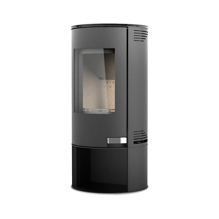Poêle à bois en acier Bestove Cozy 7kW blanc 73m²