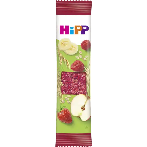 Bio für Kinder Hafer-Riegel Erdbeere & Himbeere
