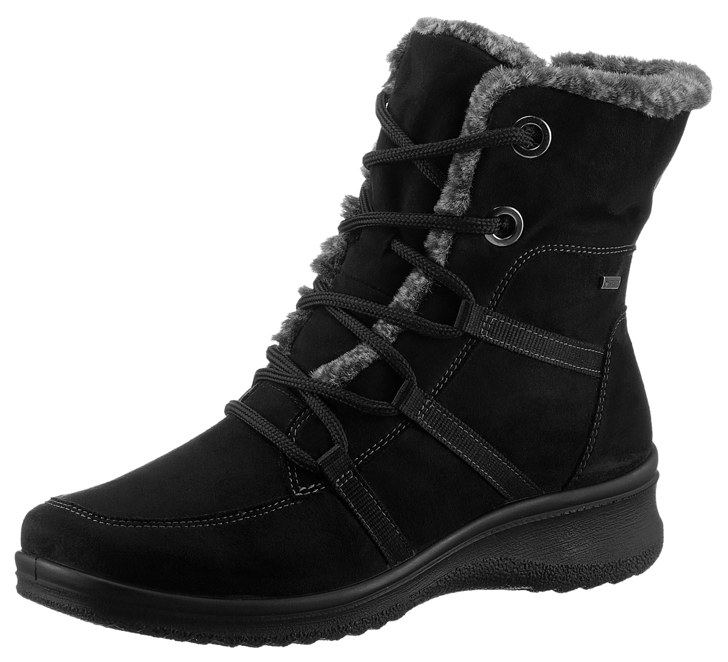 Ara Winterboots »MÜNCHEN«  , Schnürboots, Winterstiefelette in Komfortweite H = sehr weit