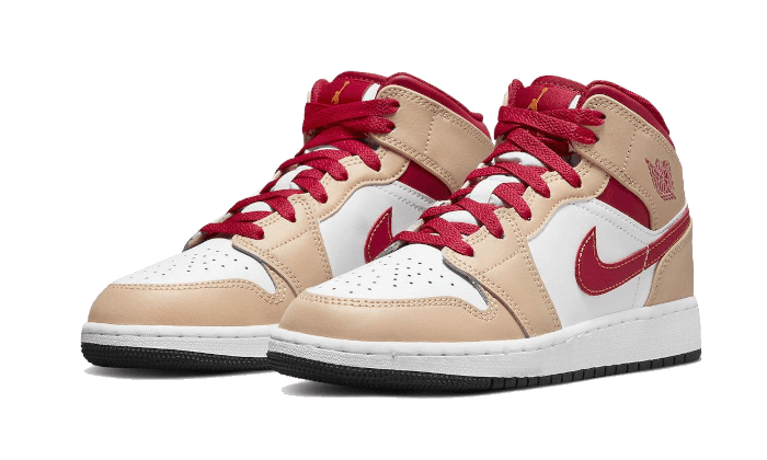 Air Jordan 1 Mid Onyx Curry - 48h Delivery