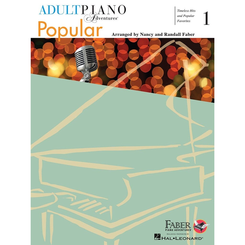 Hal Leonard Adult Piano Adventures Popular Book 1 timeless hits and popular favorites
