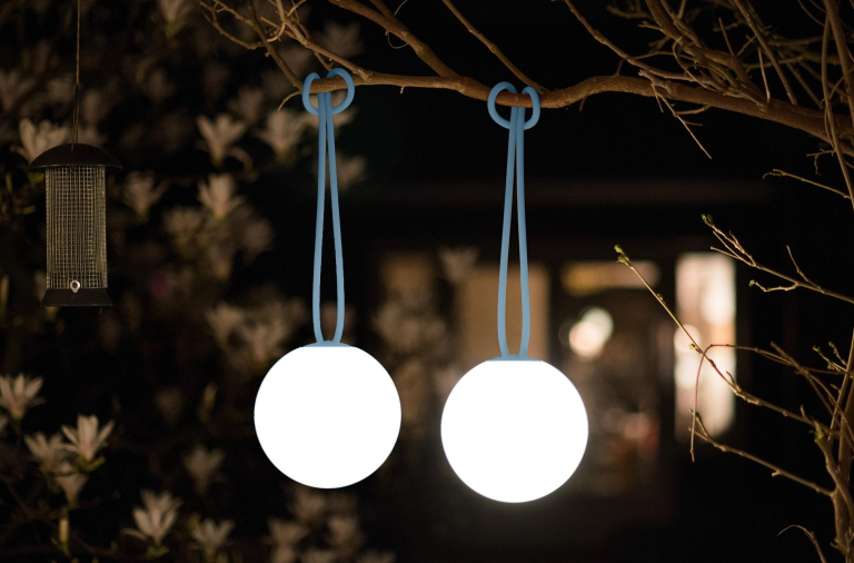 Fatboy Bolleke hanglamp LED oplaadbaar Ø20 Taupe