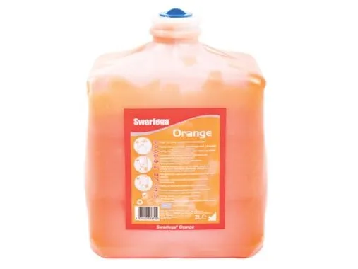 Håndrens Swarfega Orange m parfume t Cleanse Heavy 2000 dispenser 2 ltr Orange,6 dnk x 2 ltr/krt