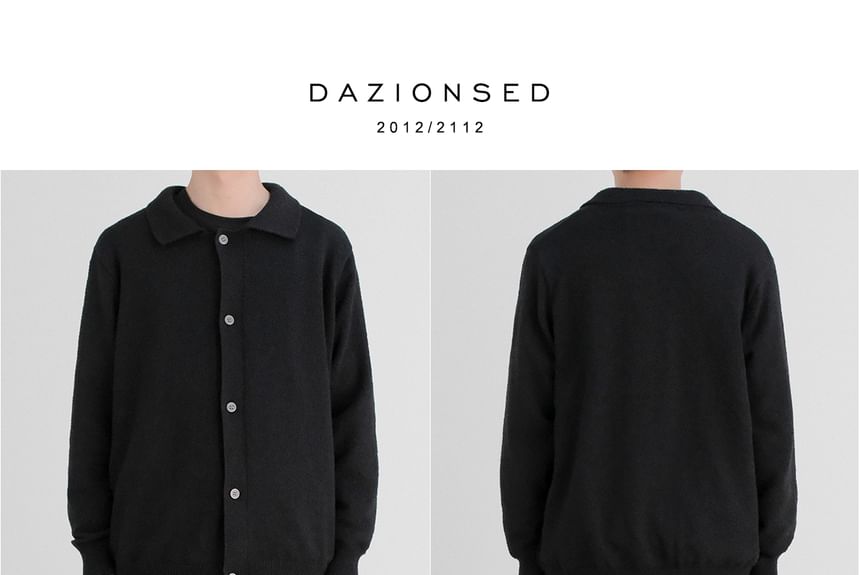 DAZO Studios - Vest met reverskraag en knopen