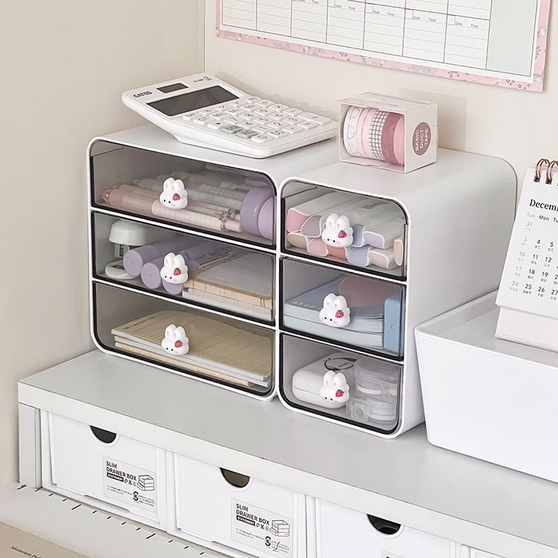 NEJA - Konijnen plastic lade bureau organizer (verschillende ontwerpen)