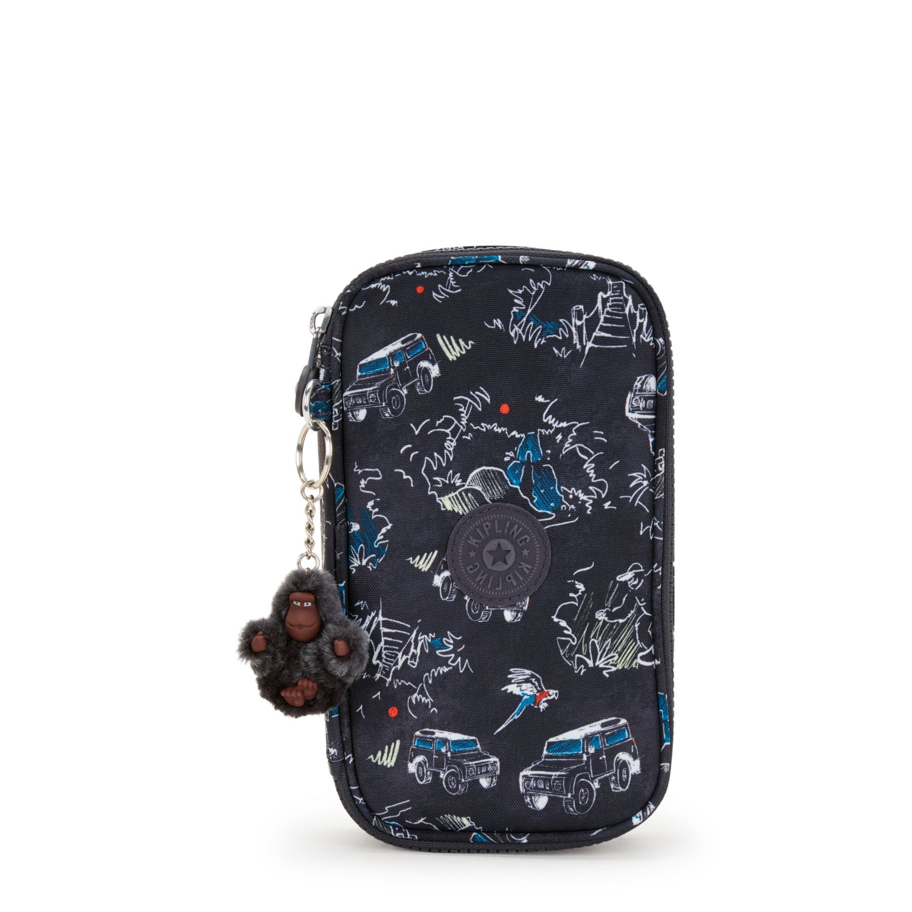 50 PENS Trousse moyenne 50 stylos - Jungle Fun Race