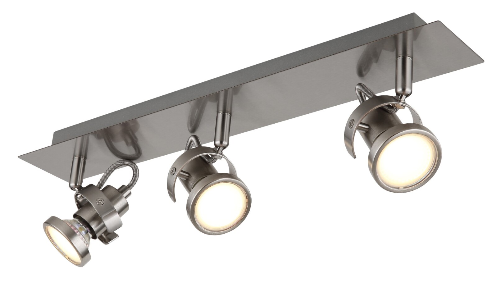 Strahler - Nickel matt - 3-flammig