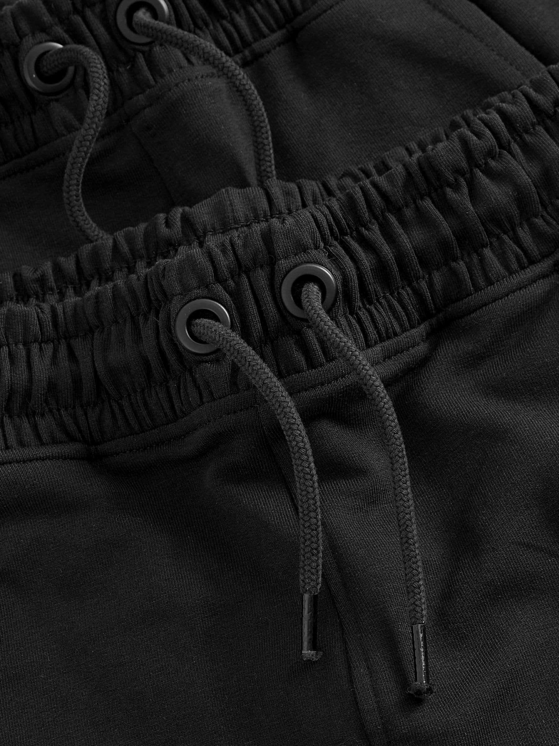 Zwart - Verpakking van 2 joggingbroeken met skinny fit (3-16 jr)