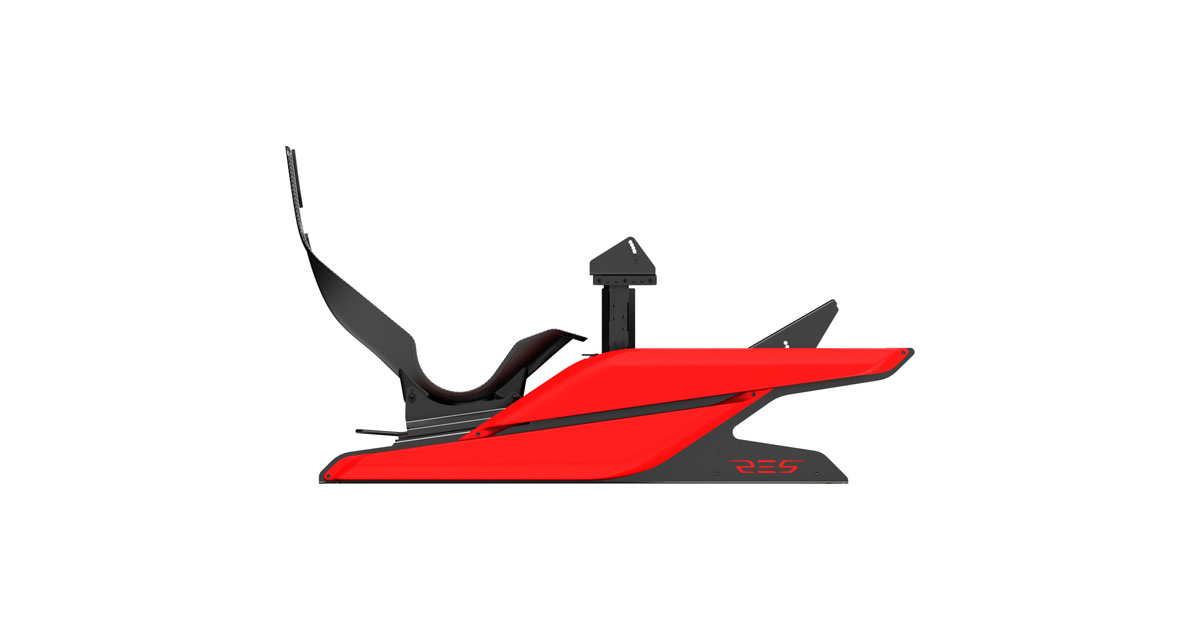 Res-TechX1 Cockpit racing simulator  (Zwart/rood)