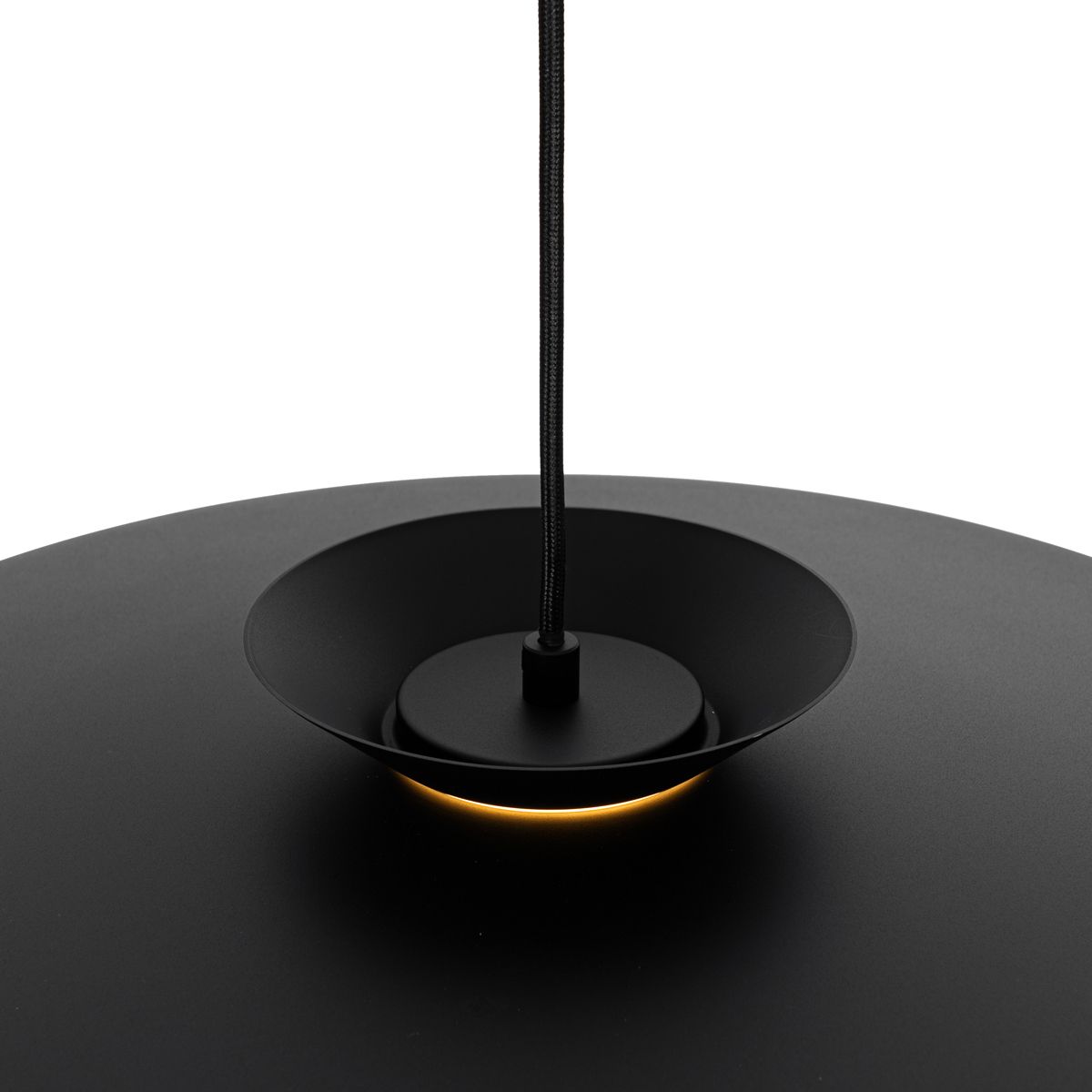 Design hanglamp zwart incl. LED 3-staps dimbaar - Pauline
