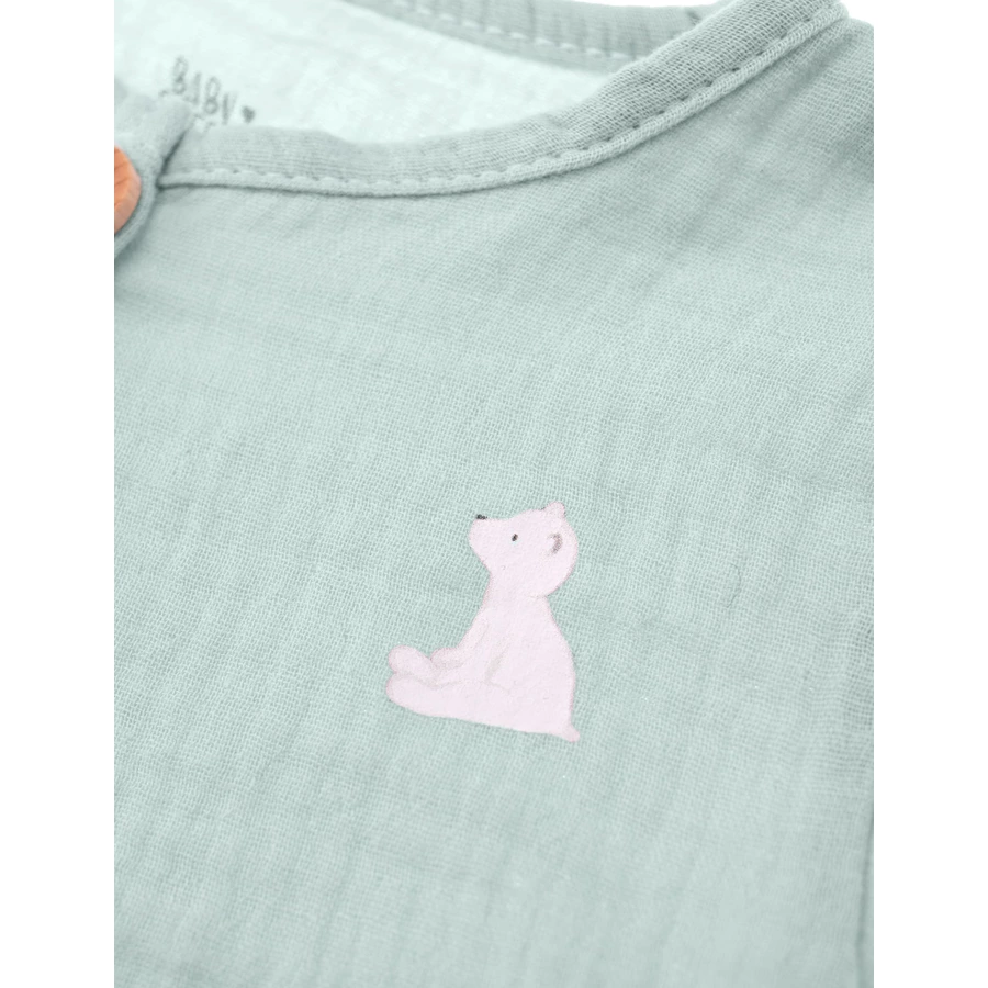 Baby Sweets Shirt Kurzarm Bruno, der Eisbär by Maria König mint