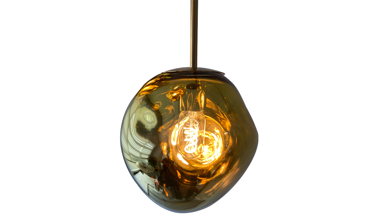 Hanglamp 3-lichts rond Gold Boaz B45 x D45 cm