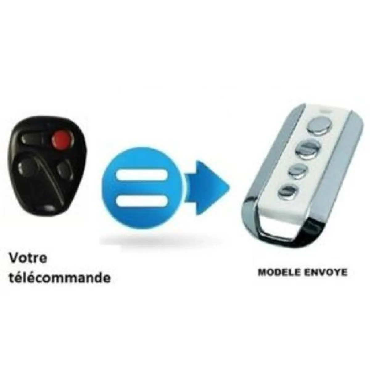 Remplacement télécommande Avidsen Old 2