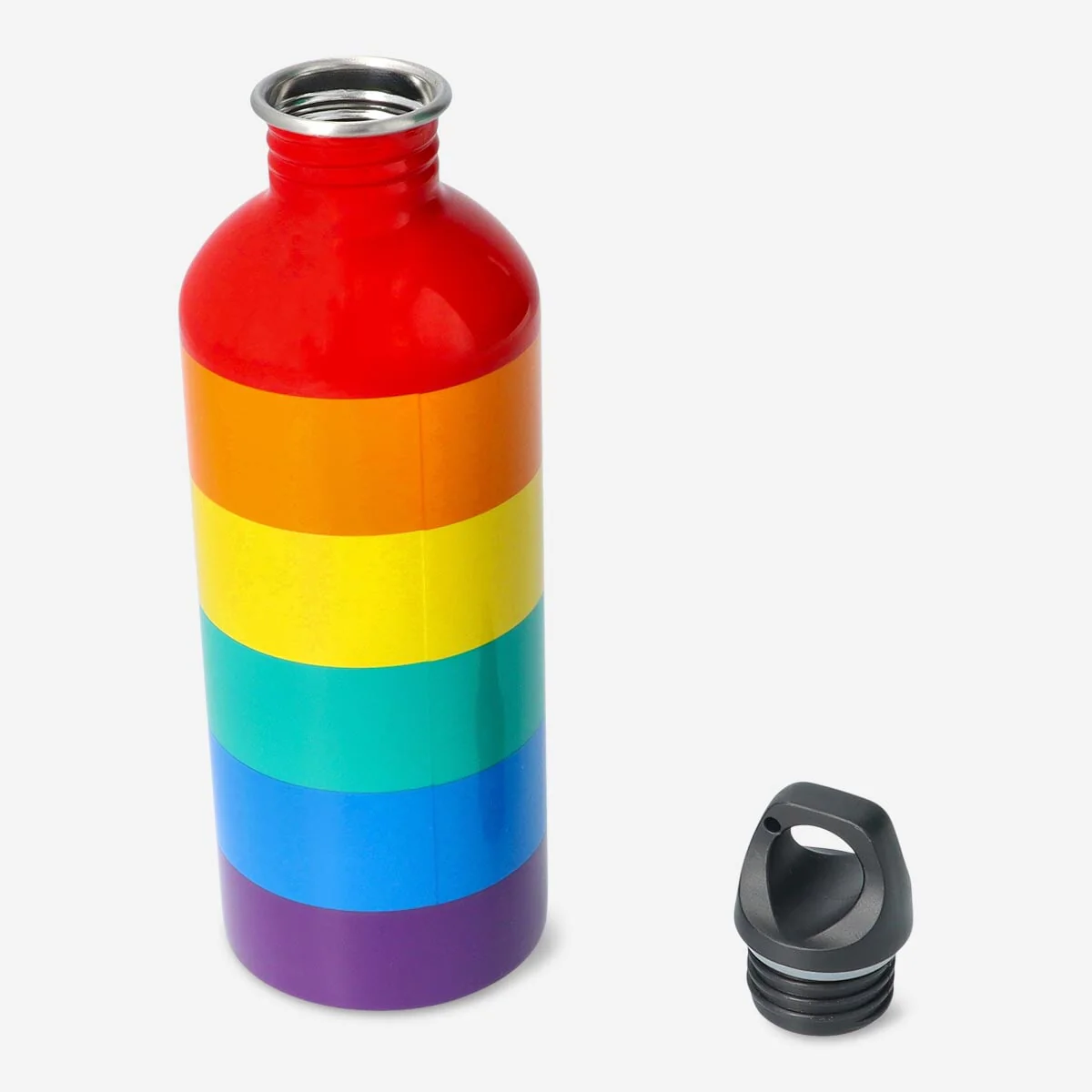 Regnbue drikkeflaske. 600 ml