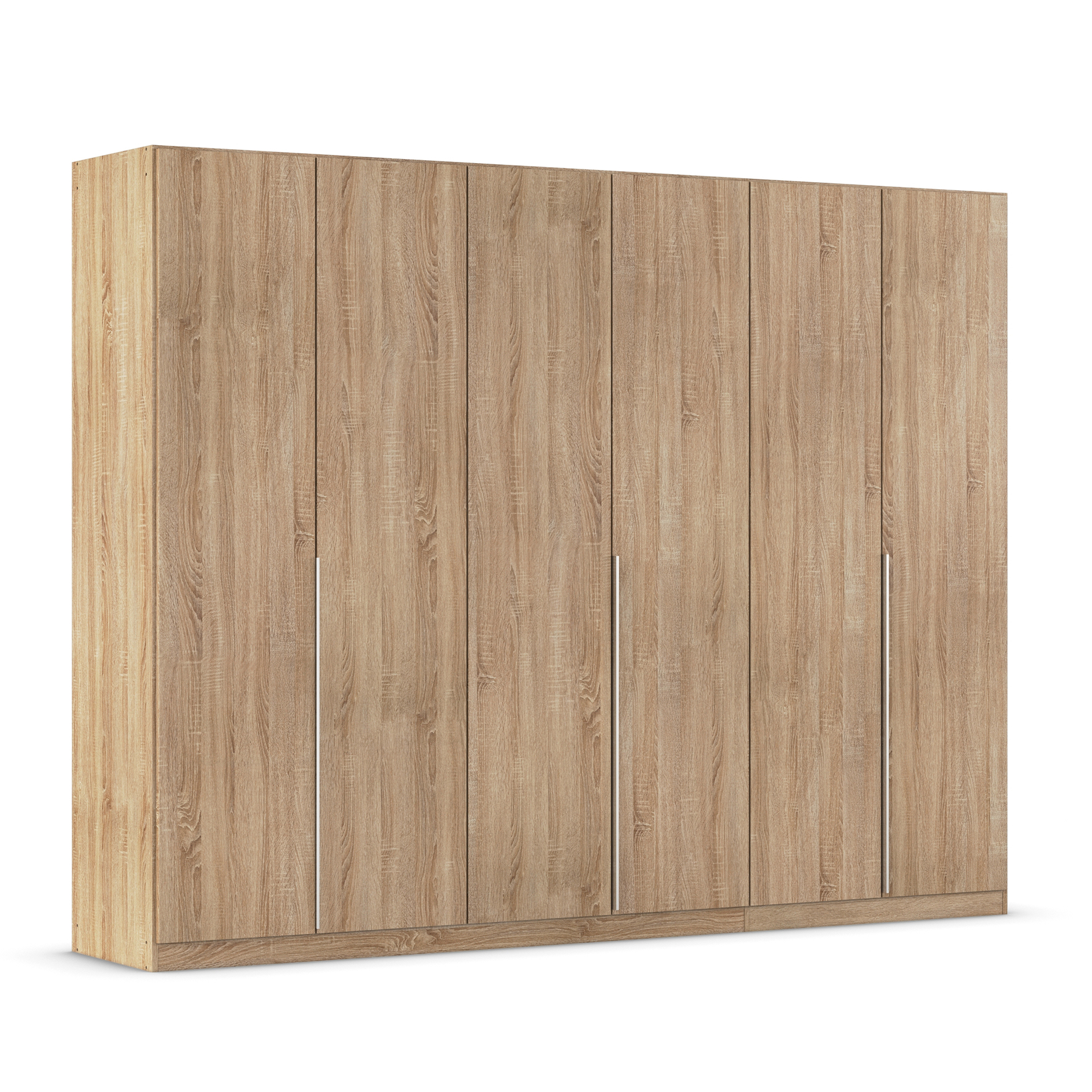 Drehtürenschrank - Sonoma Eiche - 6-türig - 271x210 cm