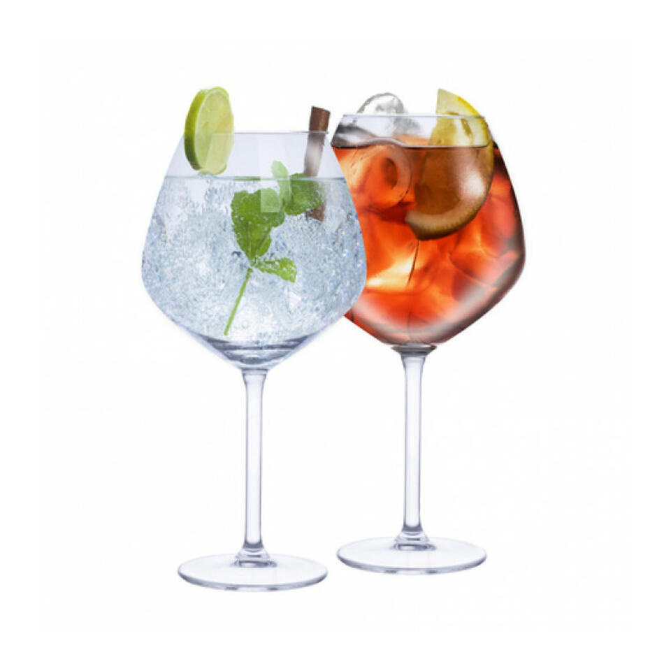 Gin Tonic cocktailglazen - 4x stuks - 730 ml - voor Aperol Spritz