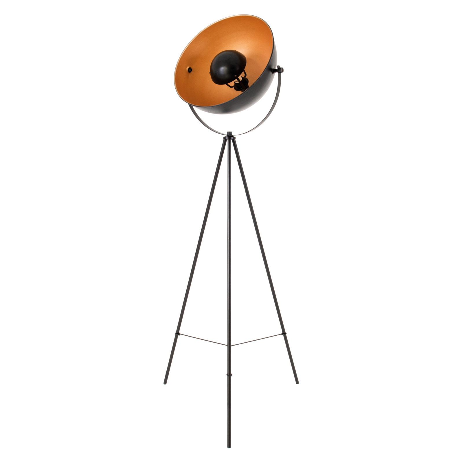 Stehleuchte - schwarz - Ø 40 cm
