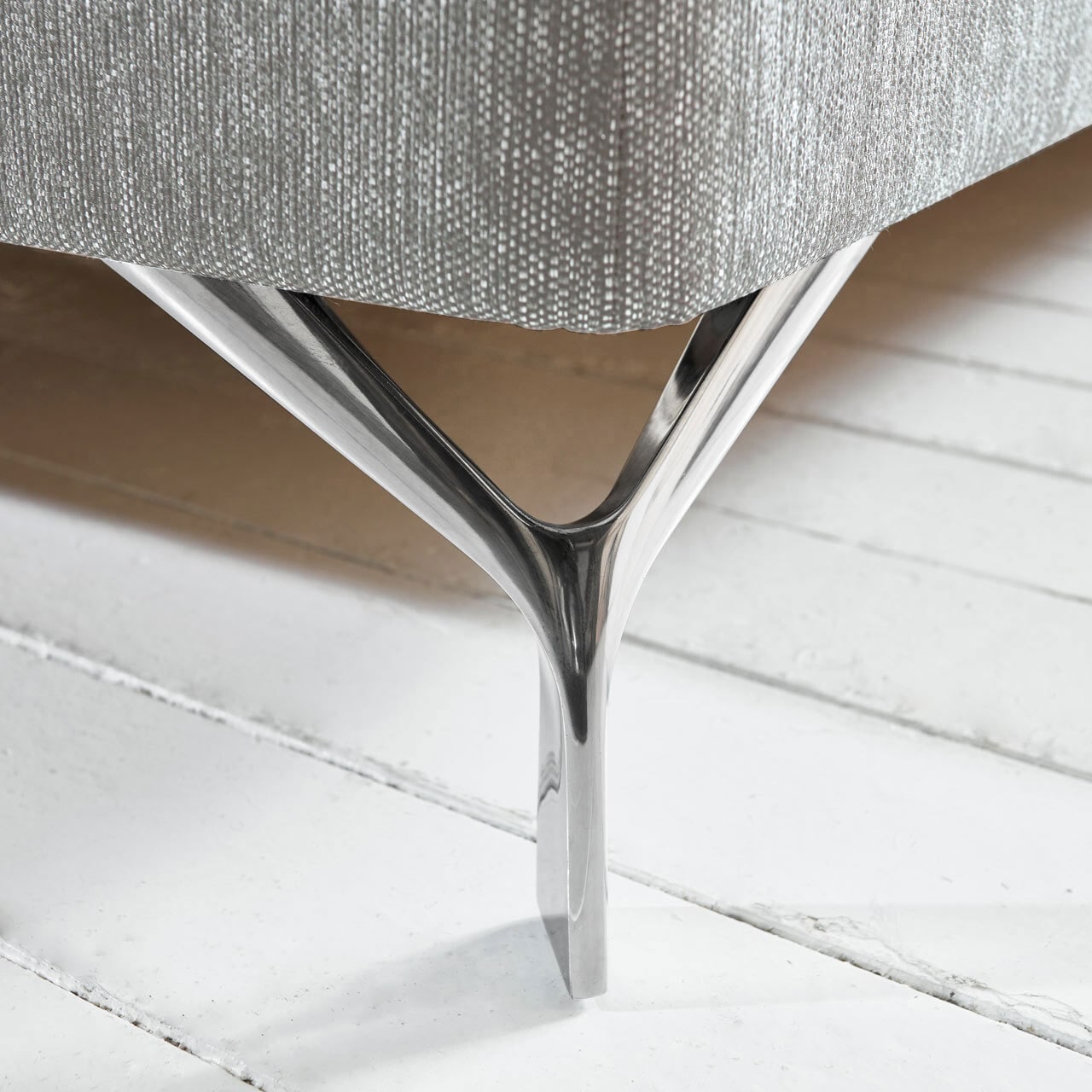 MONDO Boxspringbett SENTA 180 x 200 cm Anouk Silver