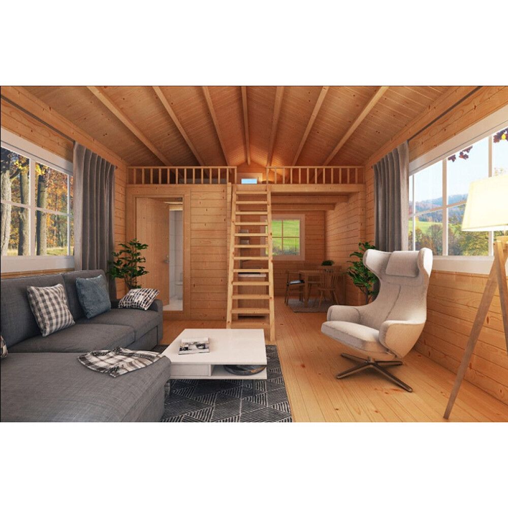 HYTTE JM STUGOR RAGNARØK TRETYKKELSE 90MM 30M²