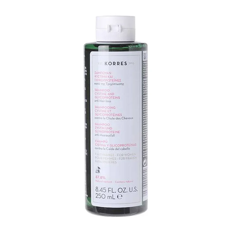 Cystine und Glycoprotein Shampoo gegen Haarausfall, 250ml