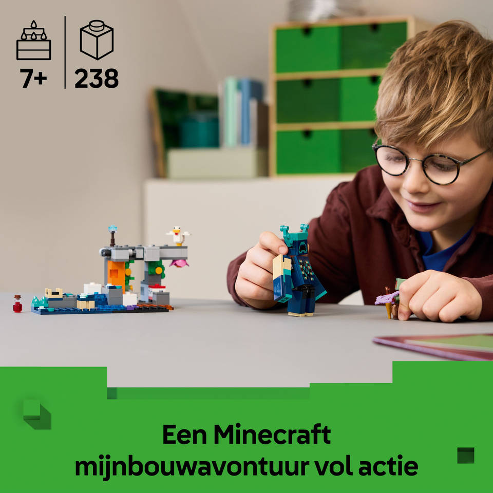 LEGO Minecraft de ontmoeting met de Opzichter 21274