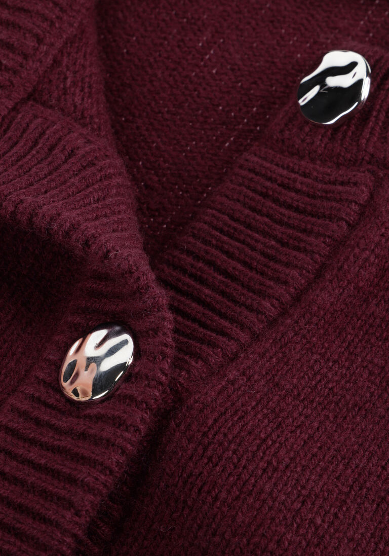 bordeaux dante6 trui haby braided cardigan