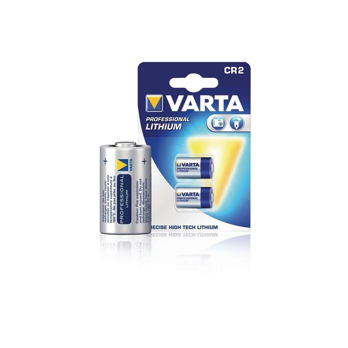 Varta Litiumbatteri CR2 3 V 2-Blister