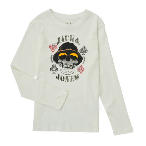 Jack & Jones - JORCAPTAIN TEE LS - Blanc
