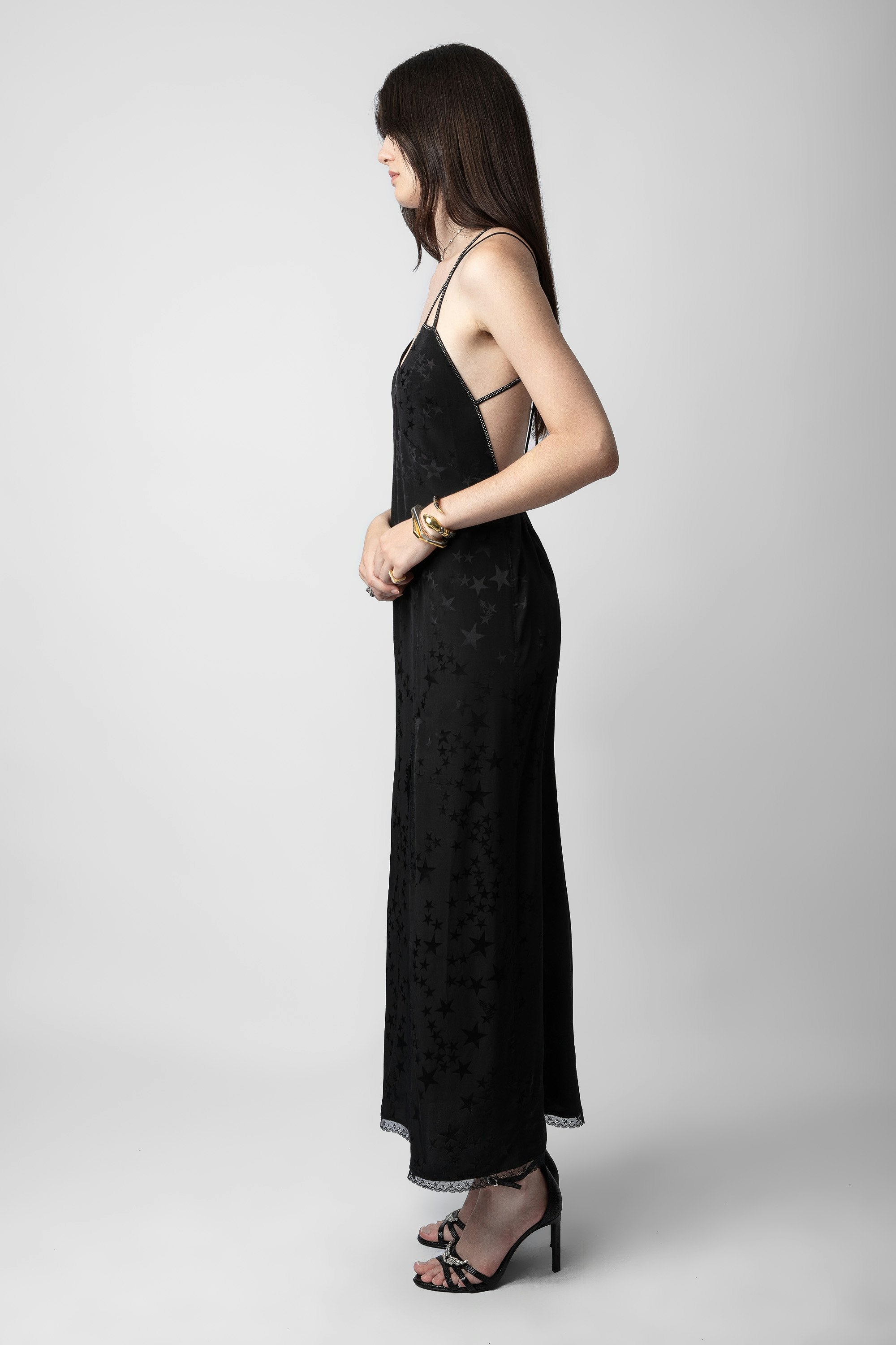 Robe Rohal Soie Jacquard