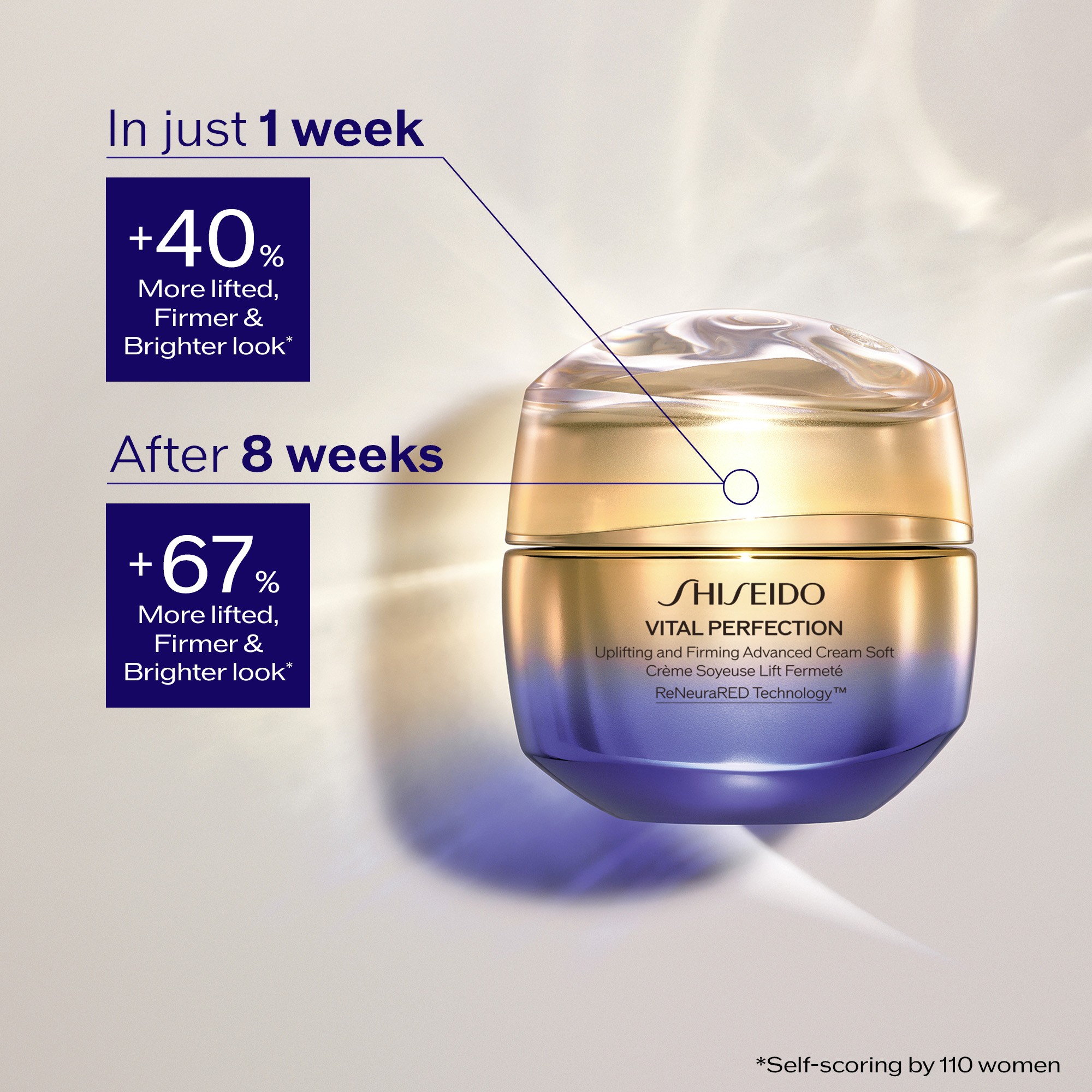 Shiseido Vital Perfection Uplifting and Firming Advanced Cream<br>50 ml, Soft