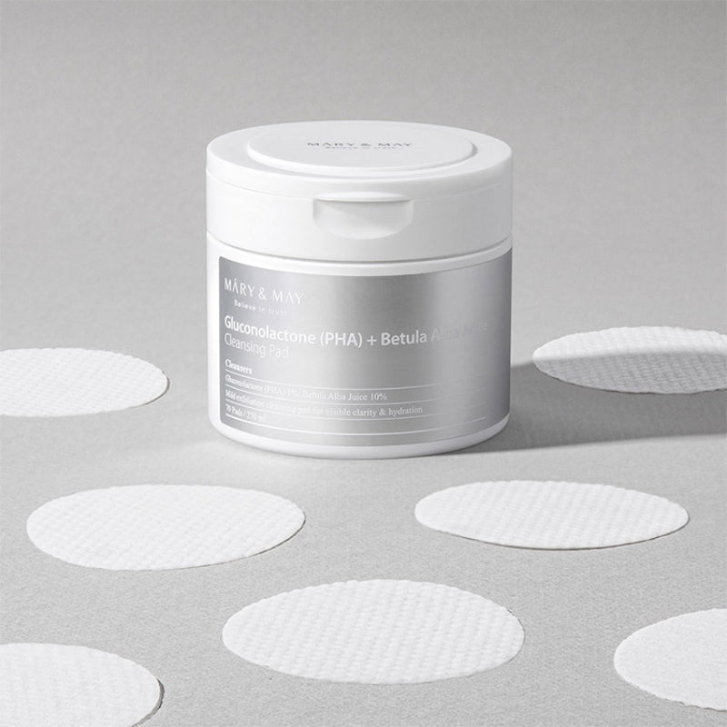 Gluconolactone (PHA) + Betula Alba Juice Cleansing Pad