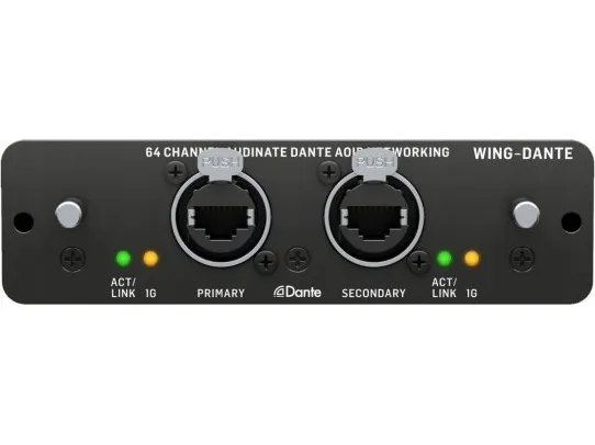 Behringer WING-DANTE - Dante 64x64 udvidelseskort til Wing