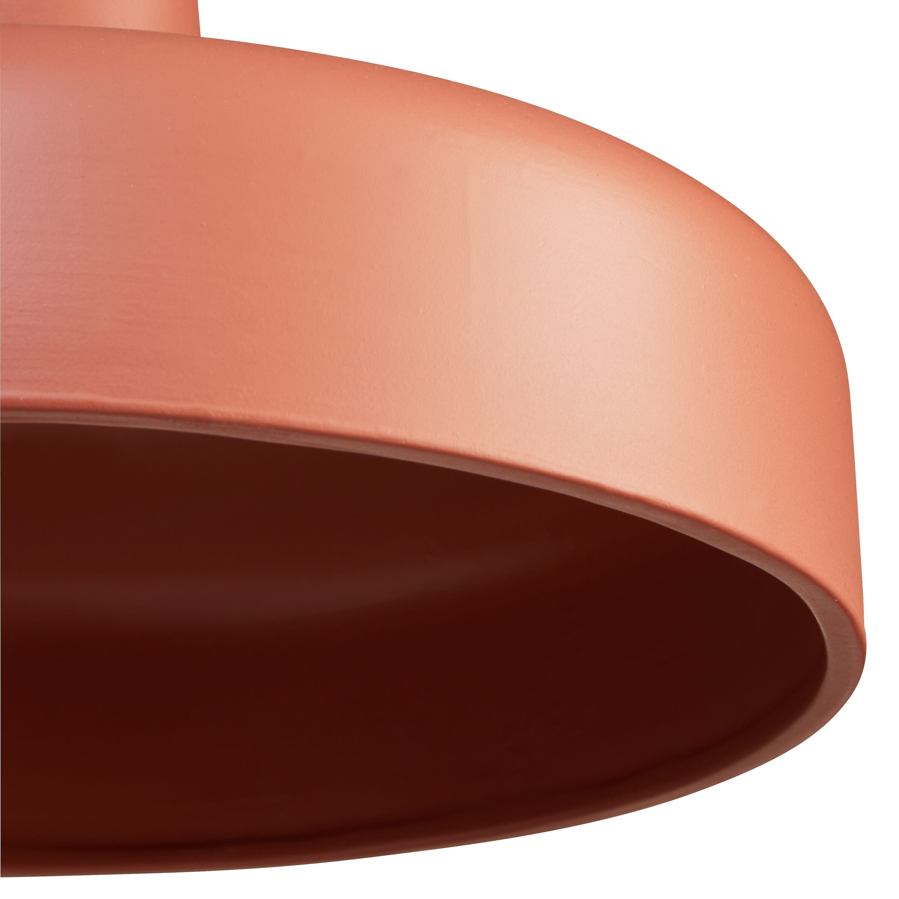 RAMON Hängeleuchte - Orange / H: 18.0 cm x D: 30.0 cm