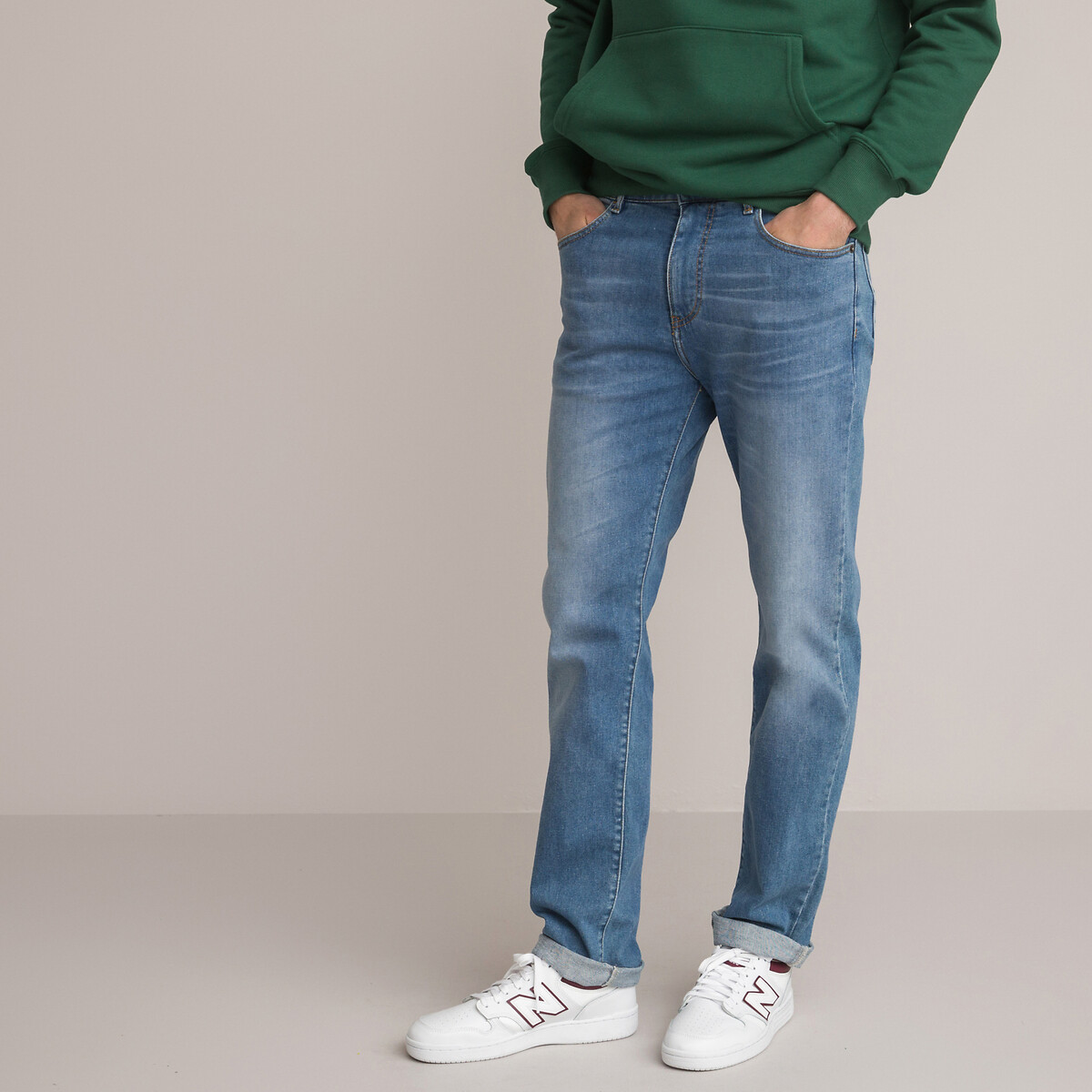 COLEÇÕES LA REDOUTE<br>Jeans normais, Signature HUGUES