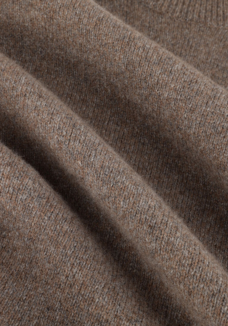PROFUOMO taupe profuomo coltrui pullover roll neck