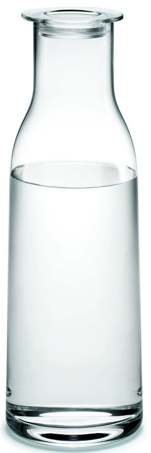 Holmegaard Minima flaske m. låg glas 90 cl. Glas