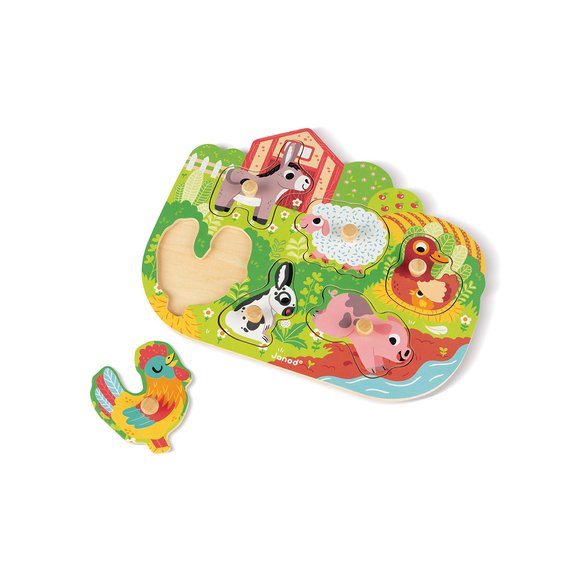 Puzzle Happy Farm 6 Pièces