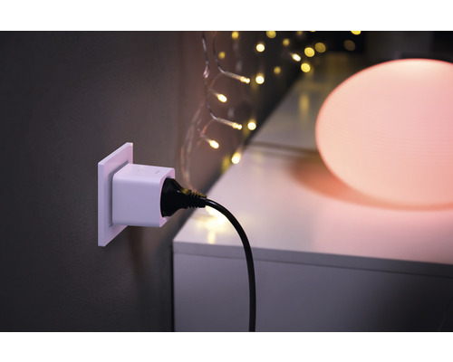 Philips Hue Smart Plug-adapter, wit - Compatibel met Smart Home van Hornbach
