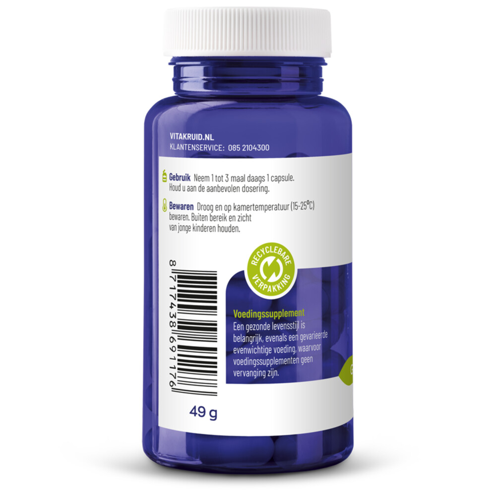 2x Vitakruid Pea Puur 400 60 vegacapsules